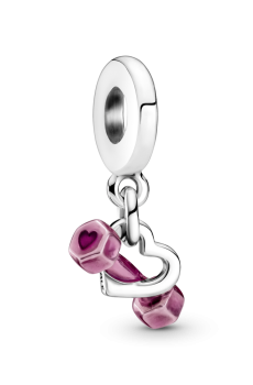 Намистина "Гантеля та серце"