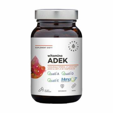 Витамины АДЕК Aura Herbals Vitamin ADEK, 90 капсул