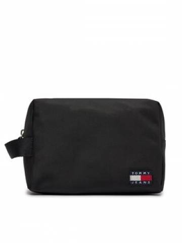 Tommy Hilfiger Косметичка Tjm Ess Daily Nylon Washbag AM0AM12079 Чорний Tommy Hilfiger Косметичка Tjm Ess Daily Nylon Washbag AM0AM12079 Чорний
