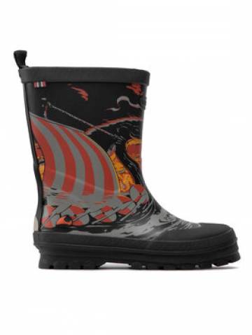 Viking Гумові чоботи Jolly Print 1-60020-272 Чорний Viking Гумові чоботи Jolly Print 1-60020-272 Чорний