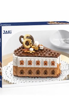 Детский конструктор JAKI Кусочек торта, 107 деталей, от 8 лет (JK5621)