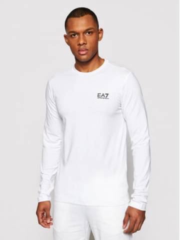 EA7 Emporio Armani Longsleeve 8NPT55 PJM5Z 1100 Білий Regular Fit EA7 Emporio Armani Longsleeve 8NPT55 PJM5Z 1100 Білий Regular Fit