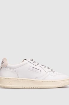 Белые кожаные кроссовки Medalist