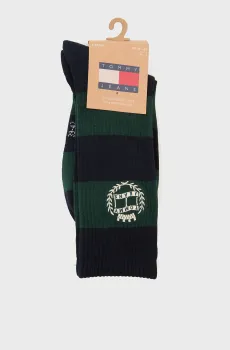 Носки (2 пары) RUGBY CREST Синий 43-46 Tommy Hilfiger 701241825