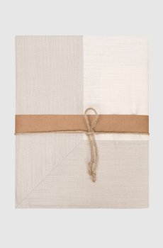 Белая скатерть CORNICI из хлопка