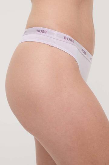 Стринги BOSS цвет фиолетовый 50502752 Стринги BOSS цвет фиолетовый 50502752