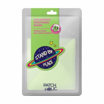 Успокаивающая тканевая маска для лица Patch Holic Colorpick Soothing Mask, 20 мл Успокаивающая тканевая маска для лица Patch Holic Colorpick Soothing Mask, 20 мл