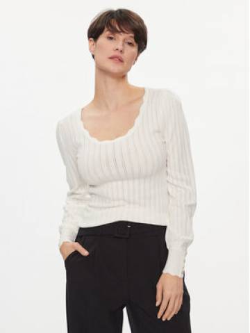 ONLY Светр Meddi 15311544 Білий Regular Fit ONLY Светр Meddi 15311544 Білий Regular Fit
