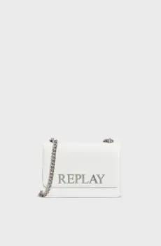 Женская белая сумка Белый ONESIZE Replay FW3000.001.A0362B