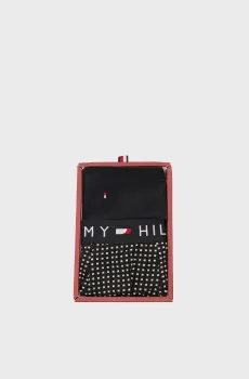 Мужской темно-синий комплект белья (боксеры, носки) TRUNK PRINT & SOCK SET Синий M Tommy Hilfiger UM0UM02900