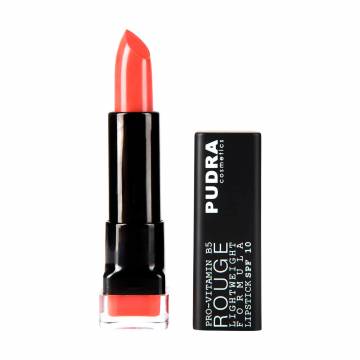 Помада для губ Pudra Cosmetics Rouge Lightweight Formula Lipstick SPF10 с провитамином B5, 23 Brown Jungle, 4.5 мл Помада для губ Pudra Cosmetics Rouge Lightweight Formula Lipstick SPF10 с провитамином B5, 23 Brown Jungle, 4.5 мл
