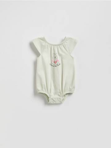 Reserved - Бавовняне боді Winnie the Pooh - блідо-зелений - 886CY-07X Reserved - Бавовняне боді Winnie the Pooh - блідо-зелений - 886CY-07X