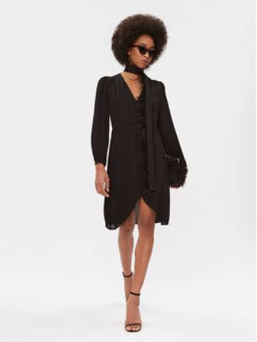 TWINSET Коктейльна сукня 232TP2350 Чорний Regular Fit TWINSET Коктейльна сукня 232TP2350 Чорний Regular Fit