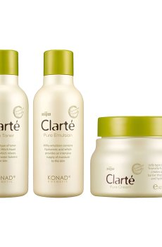 Набор для лица Konad Niju Clarte Pure Skin Care (тонер, 180 мл + эмульсия, 180 мл + крем, 50 мл)