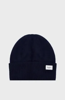 Женская темно-синяя шапка YELA Синий ONESIZE Pepe Jeans PL040360