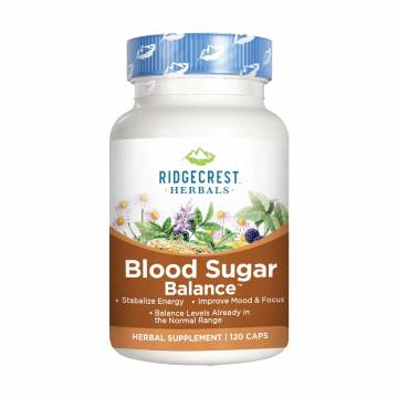 Комплекс баланс сахара в крови Ridgecrest Herbals Blood Sugar Balance, 120 капсул Комплекс баланс сахара в крови Ridgecrest Herbals Blood Sugar Balance, 120 капсул