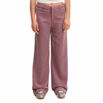 Cropp - Штани в смужку - червонувато-ліловий Cropp - Штани в смужку - червонувато-ліловий