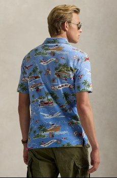 Льняное поло Polo Ralph Lauren Polo Shirt