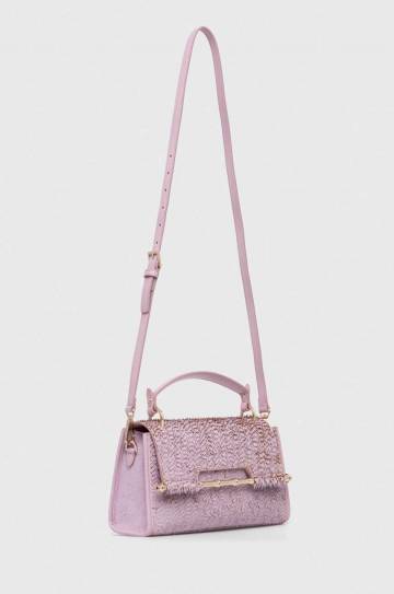 Кожаная сумочка Guess IRIS цвет фиолетовый HWALLA L3280 Кожаная сумочка Guess IRIS цвет фиолетовый HWALLA L3280