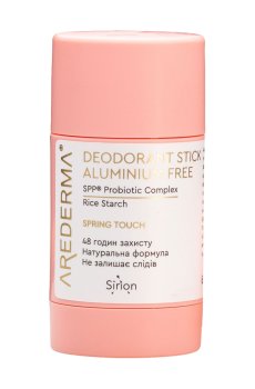 Дезодорант-стик Arederma Spring Touch Deodorant Stick Aluminium Free женский, 65 г
