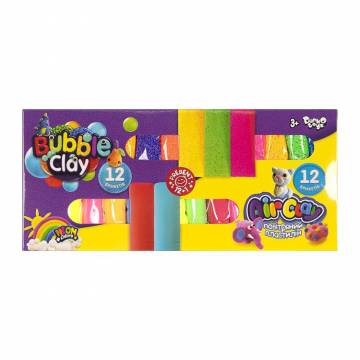 Набір для творчості Danko Toys Air Clay Bubble Clay неоновий колір (ARBB-02-01U) Набір для творчості Danko Toys Air Clay Bubble Clay неоновий колір (ARBB-02-01U)