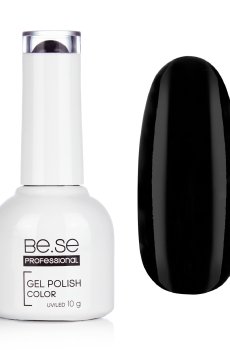 Гель-лак для ногтей Be.Se Professional Gel Polish Black 02, 10 г