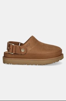 Шлепанцы из нубука UGG Goldenstar Villa Clog