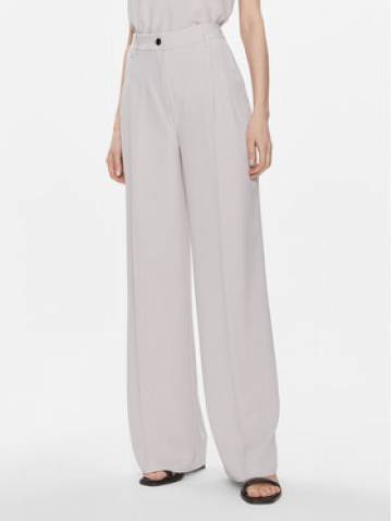 Calvin Klein Штани з тканини K20K206774 Сірий Wide Leg Calvin Klein Штани з тканини K20K206774 Сірий Wide Leg