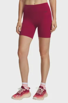 Женские малиновые велосипедки Motion Bike Short-RED Красный XS Under Armour 6013789-622