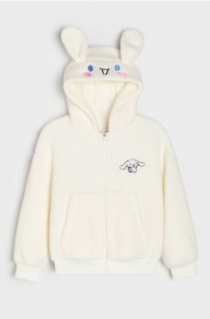 Світшот із вишивкою Cinnamoroll - кремовий