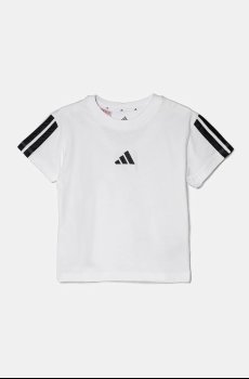 Детская хлопковая футболка adidas