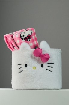 Кошик для зберігання Hello Kitty - білий