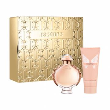 Парфюмированный набор Rabanne Olympea Set женский (парфюмированная вода, 80 мл + лосьон для тела, 100 мл)