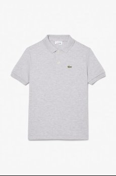 Детское хлопковое поло Lacoste