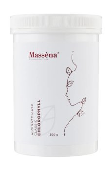 Хлорофилловая альгинатная маска для лица Massena Alginate Mask Classic Chlorophyll, 300 г