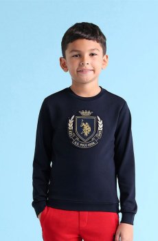 U.S. Polo Assn. Kids Boys Printed Sweatshirt