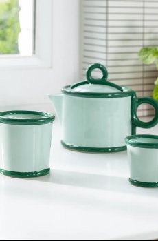 Заварочный чайник &k amsterdam loop green 700 ml