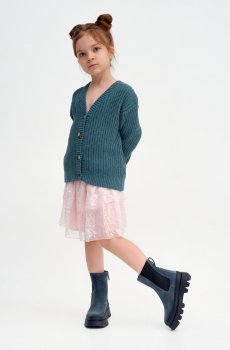 Черевики челсі підліткові велюрові темно-сірі Estro ER00114543