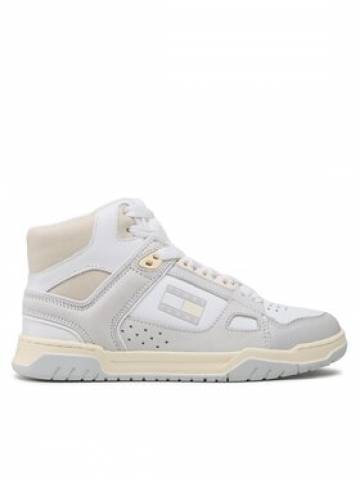 Tommy Jeans Снікерcи Wmn Skate Mid EN0EN02027 Білий Tommy Jeans Снікерcи Wmn Skate Mid EN0EN02027 Білий