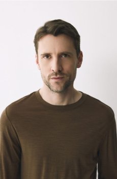 Reserved - Лонгслів з мериносової вовни - золотисто-коричневий - 989IR-82X