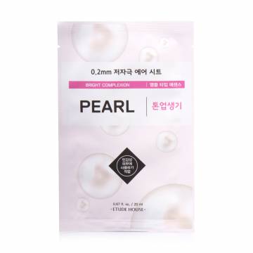 Тканевая маска для лица Etude House Therapy Air Mask Pearl с жемчугом, 20 мл Тканевая маска для лица Etude House Therapy Air Mask Pearl с жемчугом, 20 мл