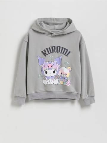 Reserved - Худі Kuromi - темно-сірий - 267FA-90X