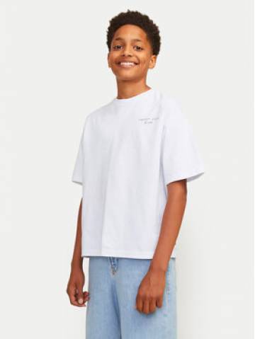 Jack&Jones Junior Футболка Noho Back Graphic 12263186 Білий Relaxed Fit Jack&Jones Junior Футболка Noho Back Graphic 12263186 Білий Relaxed Fit