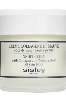 Ночной крем для лица Sisley Creme Collagene Et Mauve Botanical Night Cream подтягивающий, 50 мл