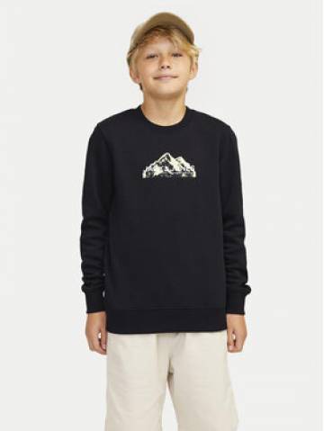 Jack&Jones Junior Світшот Mountain Logo 12263372 Чорний Relaxed Fit Jack&Jones Junior Світшот Mountain Logo 12263372 Чорний Relaxed Fit