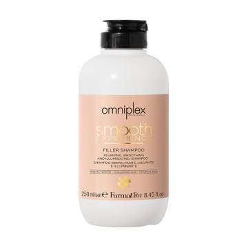 Питательный шампунь FarmaVita Omniplex Smooth Experience Filler Shampoo для разглаживания и восстановления волос, 250 мл Питательный шампунь FarmaVita Omniplex Smooth Experience Filler Shampoo для разглаживания и восстановления волос, 250 мл