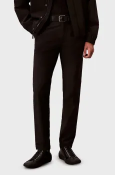 Мужские черные брюки SLIM TECH STRETCH Черный 30 Calvin Klein LV04LB610G