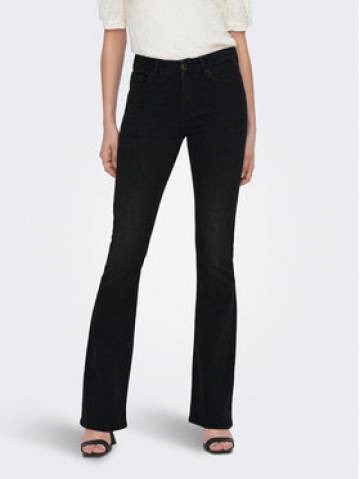 ONLY Джинси 15286686 Чорний Flared Fit ONLY Джинси 15286686 Чорний Flared Fit