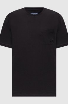 Черная футболка Titan с вышивкой эмблемы