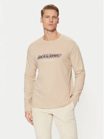 Jack&Jones Longsleeve Vesterbro 12266419 Бежевий Relaxed Fit Jack&Jones Longsleeve Vesterbro 12266419 Бежевий Relaxed Fit